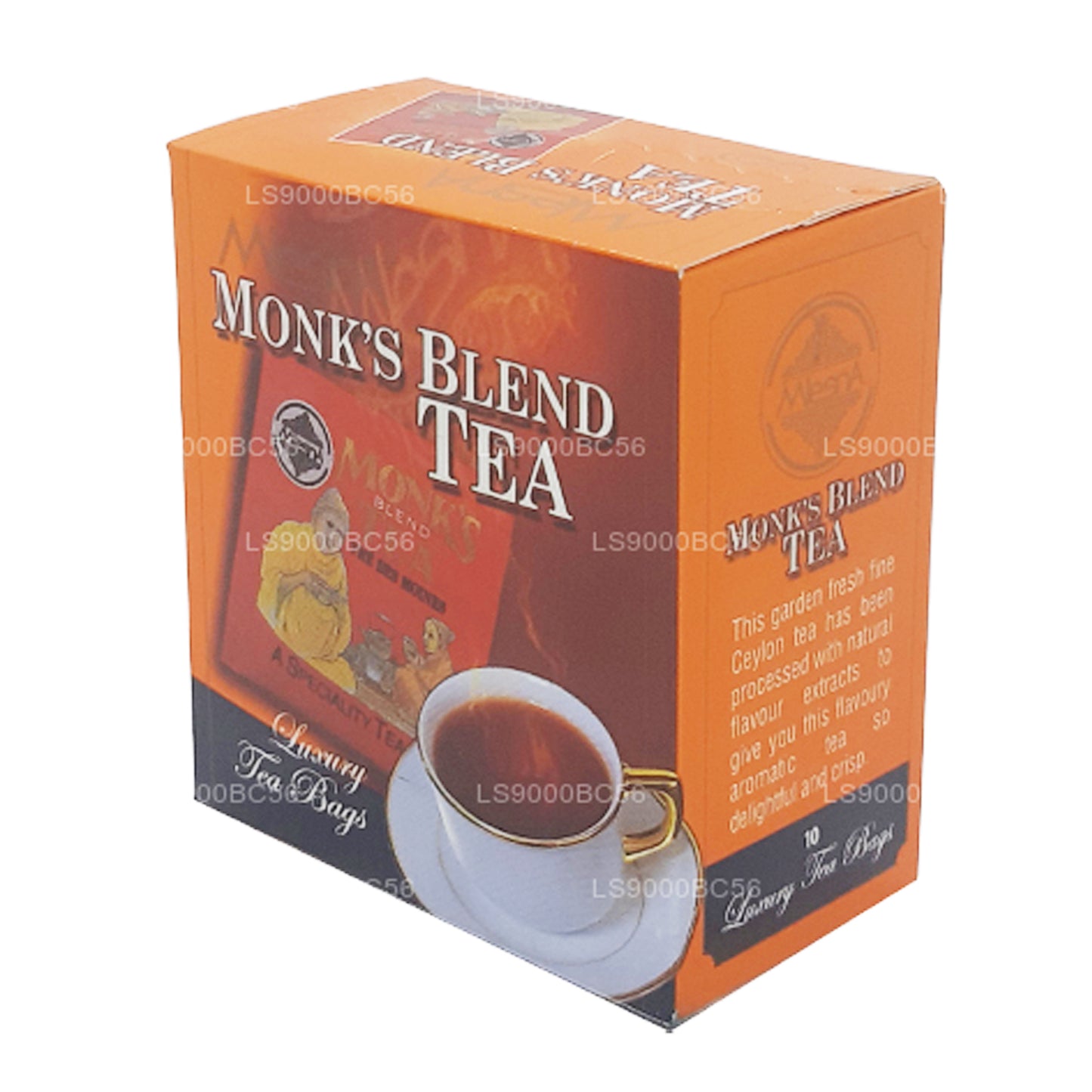 Té Mlesna Monk's Blend (20 g), 10 bolsas de té de lujo