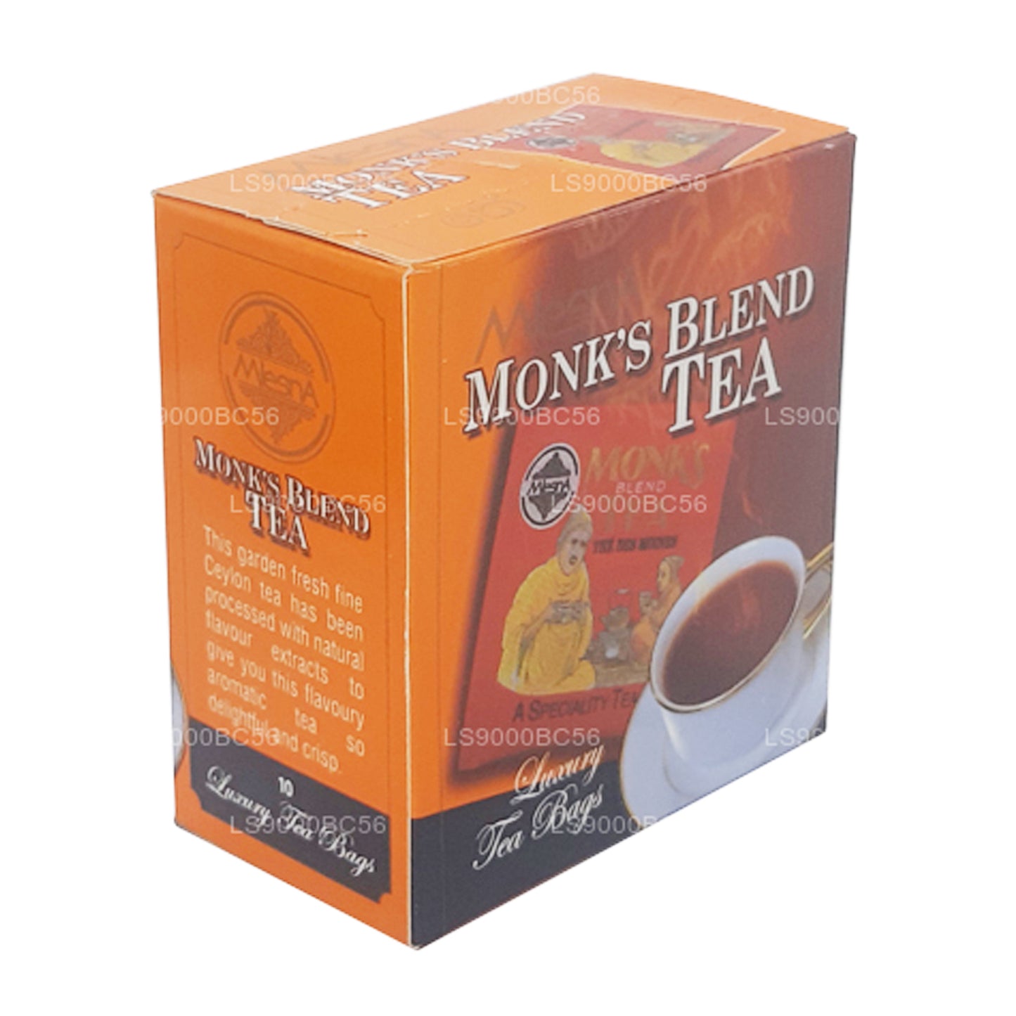 Té Mlesna Monk's Blend (20 g), 10 bolsas de té de lujo