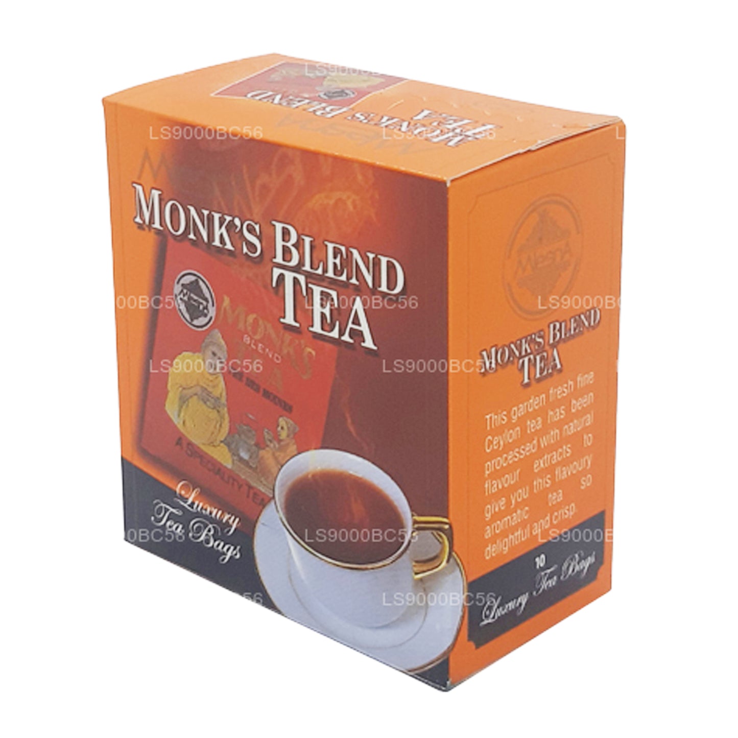 Té Mlesna Monk's Blend (20 g), 10 bolsas de té de lujo