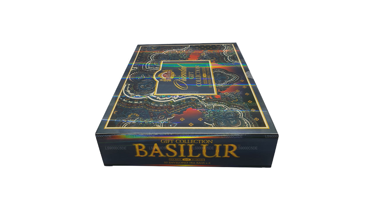 Colección de regalos orientales surtidos de Basilur (110 g), 60 bolsitas de té envueltas