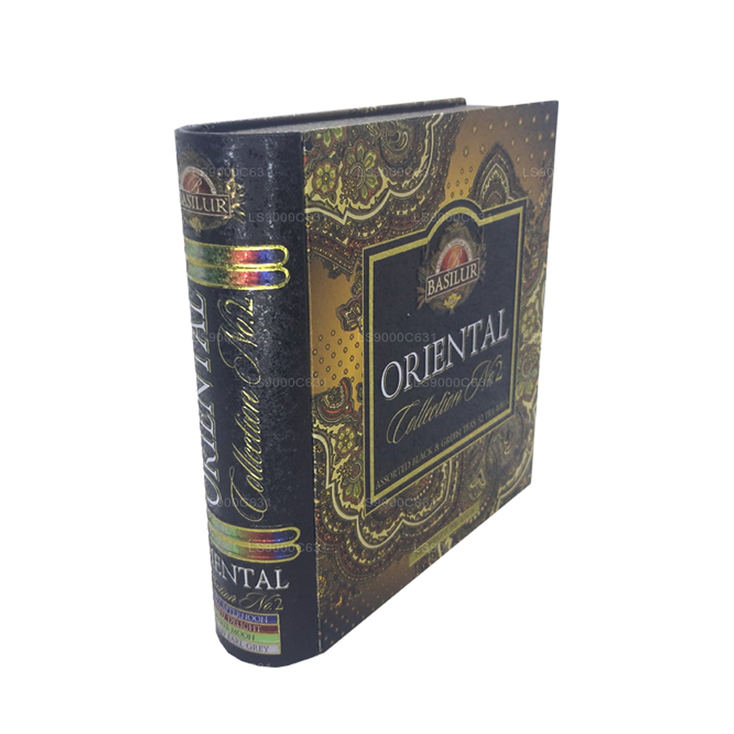 Libro de té Basilur Oriental Collection, volumen 2 (60 g), 32 bolsitas de té