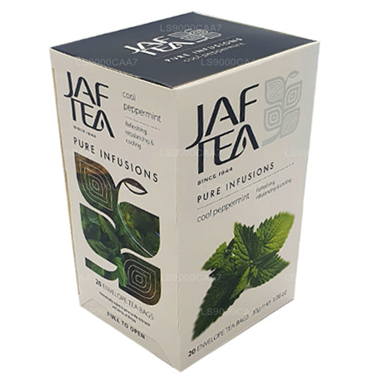 Bolsitas de té Jaf Tea Pure Infusions Collection Cool Mint en sobre (30 g)