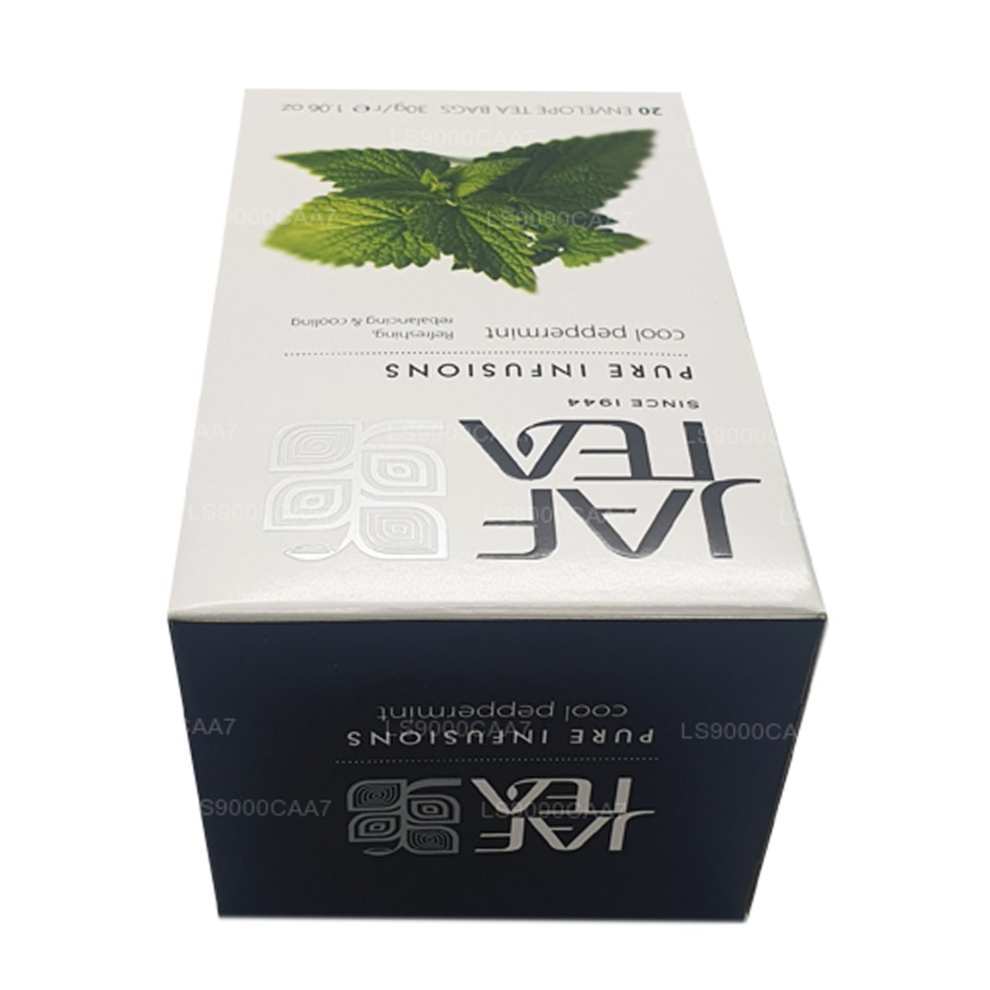 Bolsitas de té Jaf Tea Pure Infusions Collection Cool Mint en sobre (30 g)