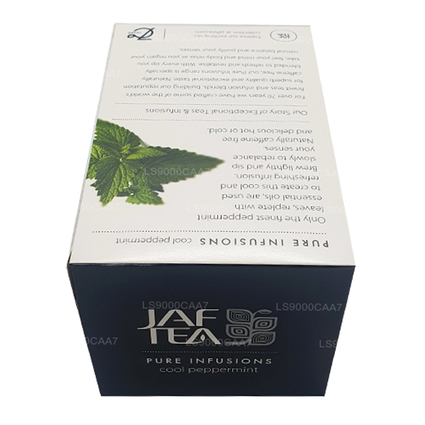 Bolsitas de té Jaf Tea Pure Infusions Collection Cool Mint en sobre (30 g)