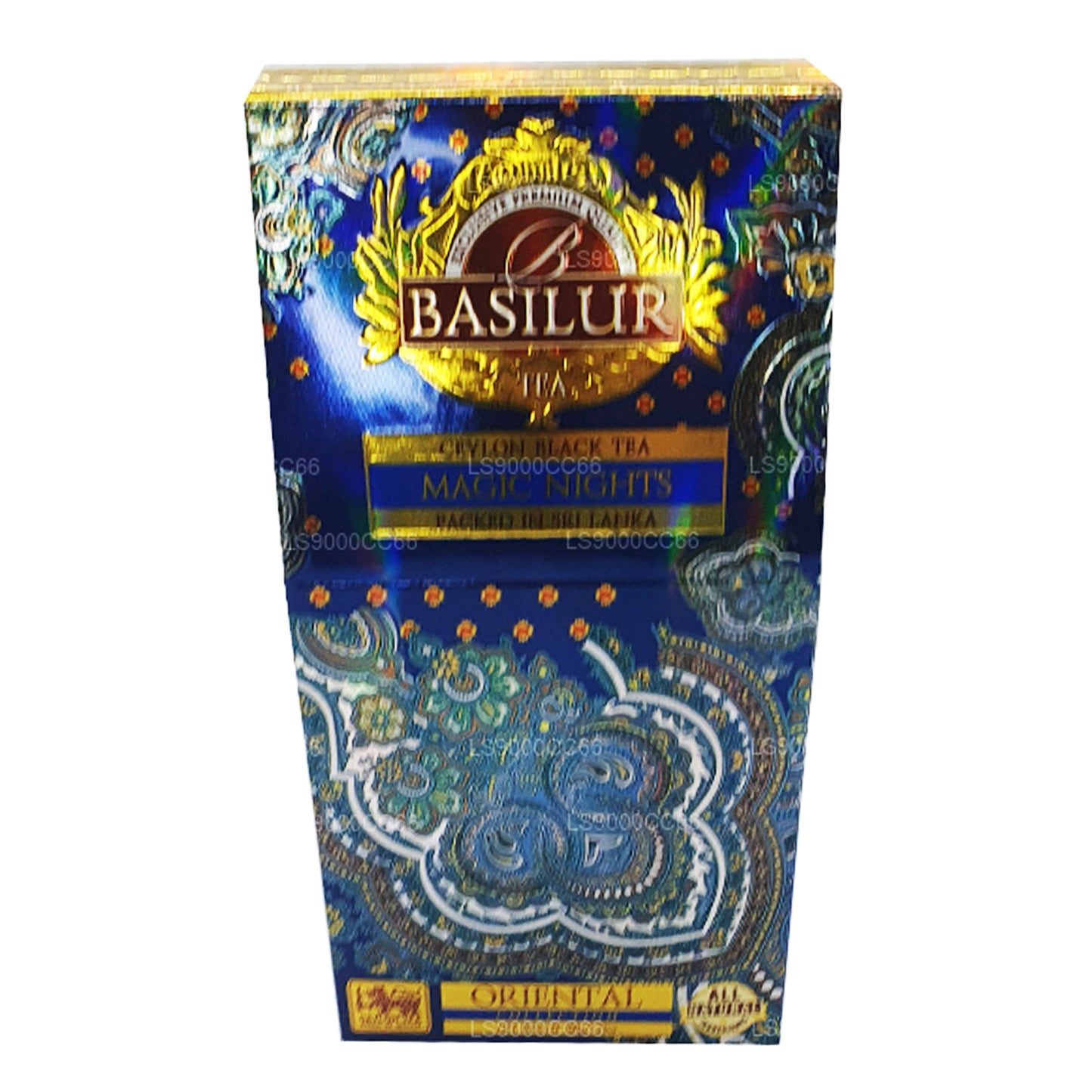 Té de hojas negras de Ceilán Basilur Magic Nights (100 g)