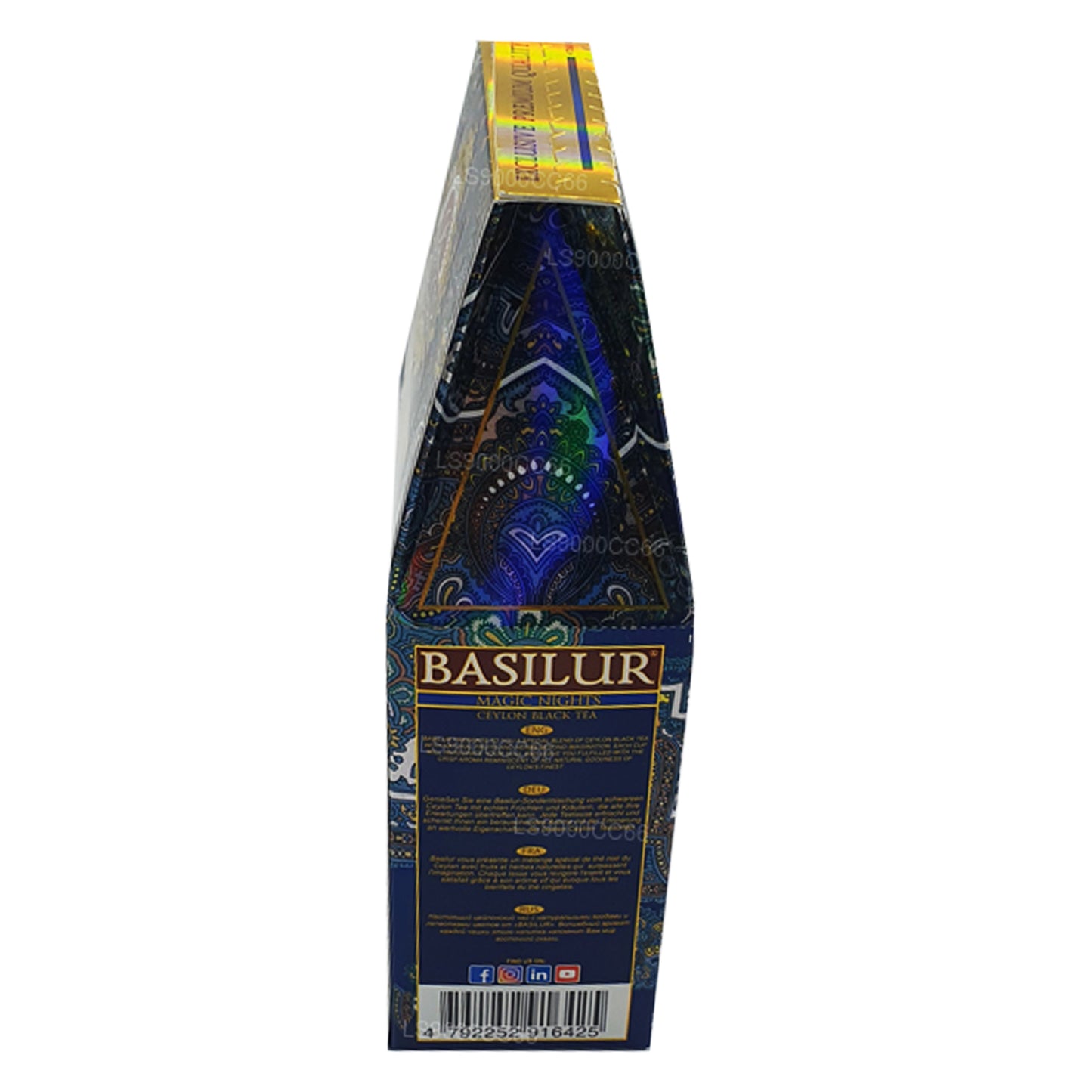 Té de hojas negras de Ceilán Basilur Magic Nights (100 g)