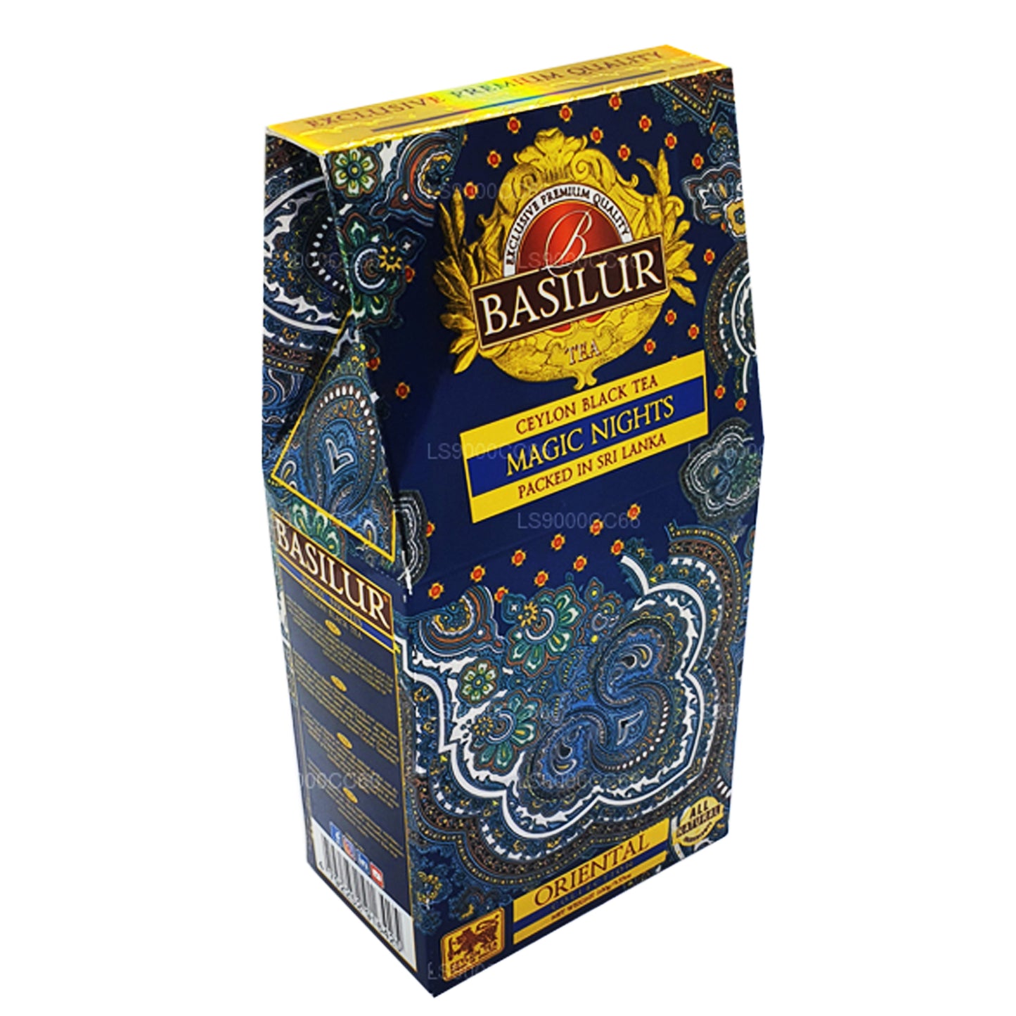 Té de hojas negras de Ceilán Basilur Magic Nights (100 g)