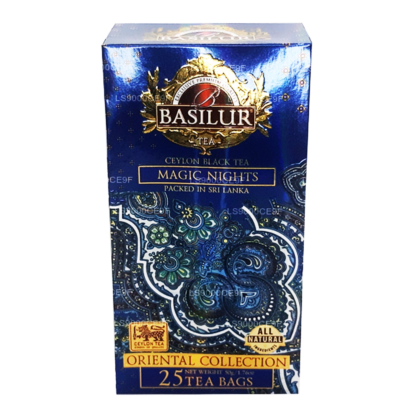 Basilur Magic Nights Oriental Collection (50 g) 25 bolsitas de té