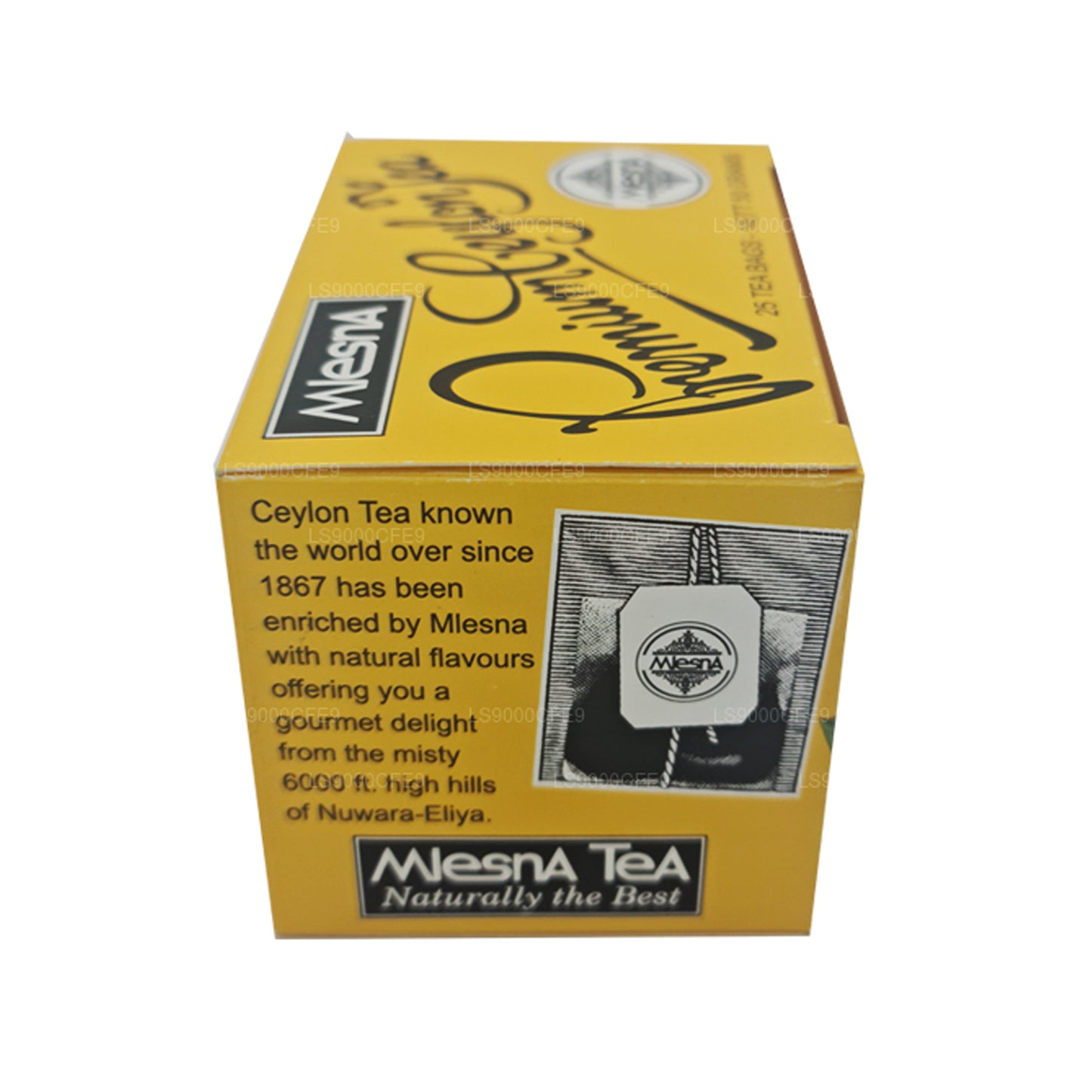 Té de melocotón y albaricoque Mlesna, 25 bolsitas de té (50 g)