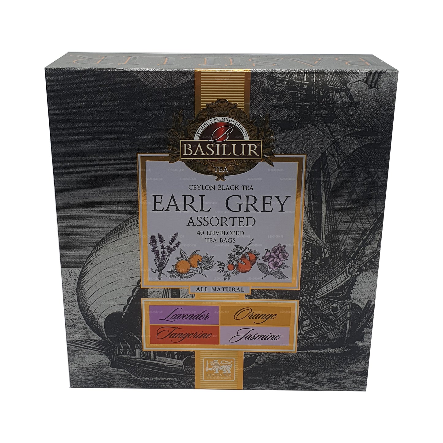 Colección Basilur Earl Grey surtida (80 g)