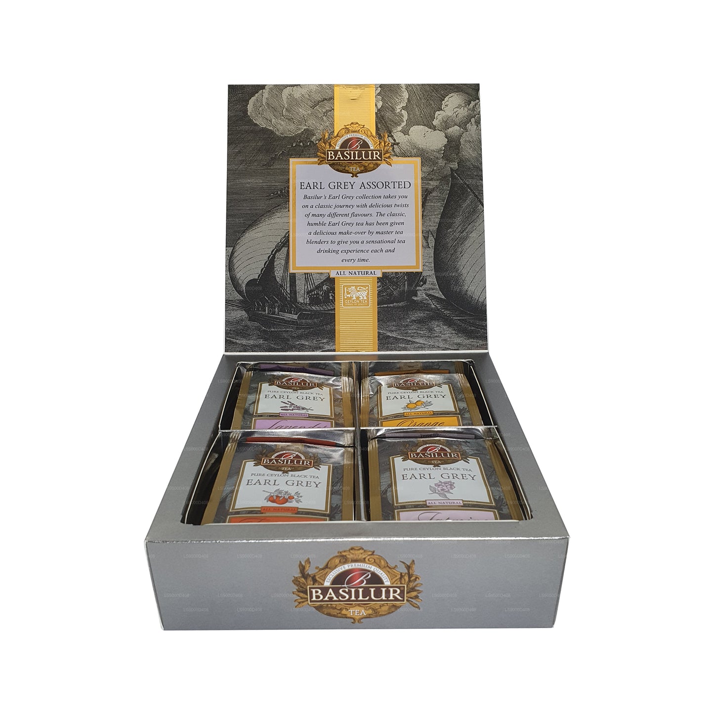 Colección Basilur Earl Grey surtida (80 g)