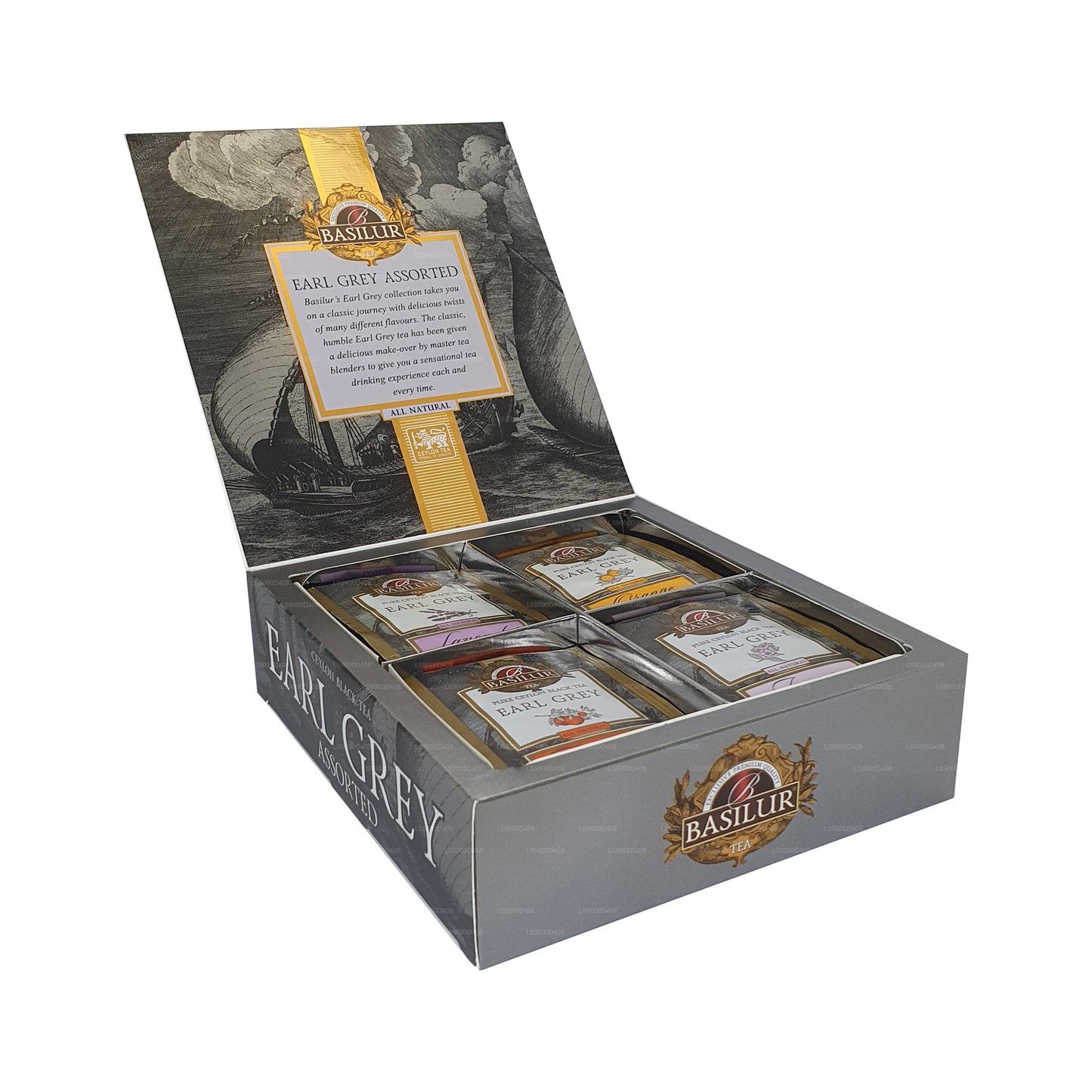 Colección Basilur Earl Grey surtida (80 g)