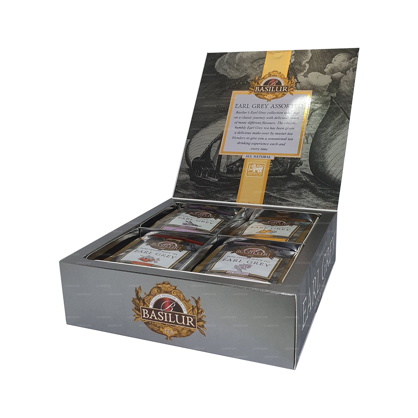 Colección Basilur Earl Grey surtida (80 g)