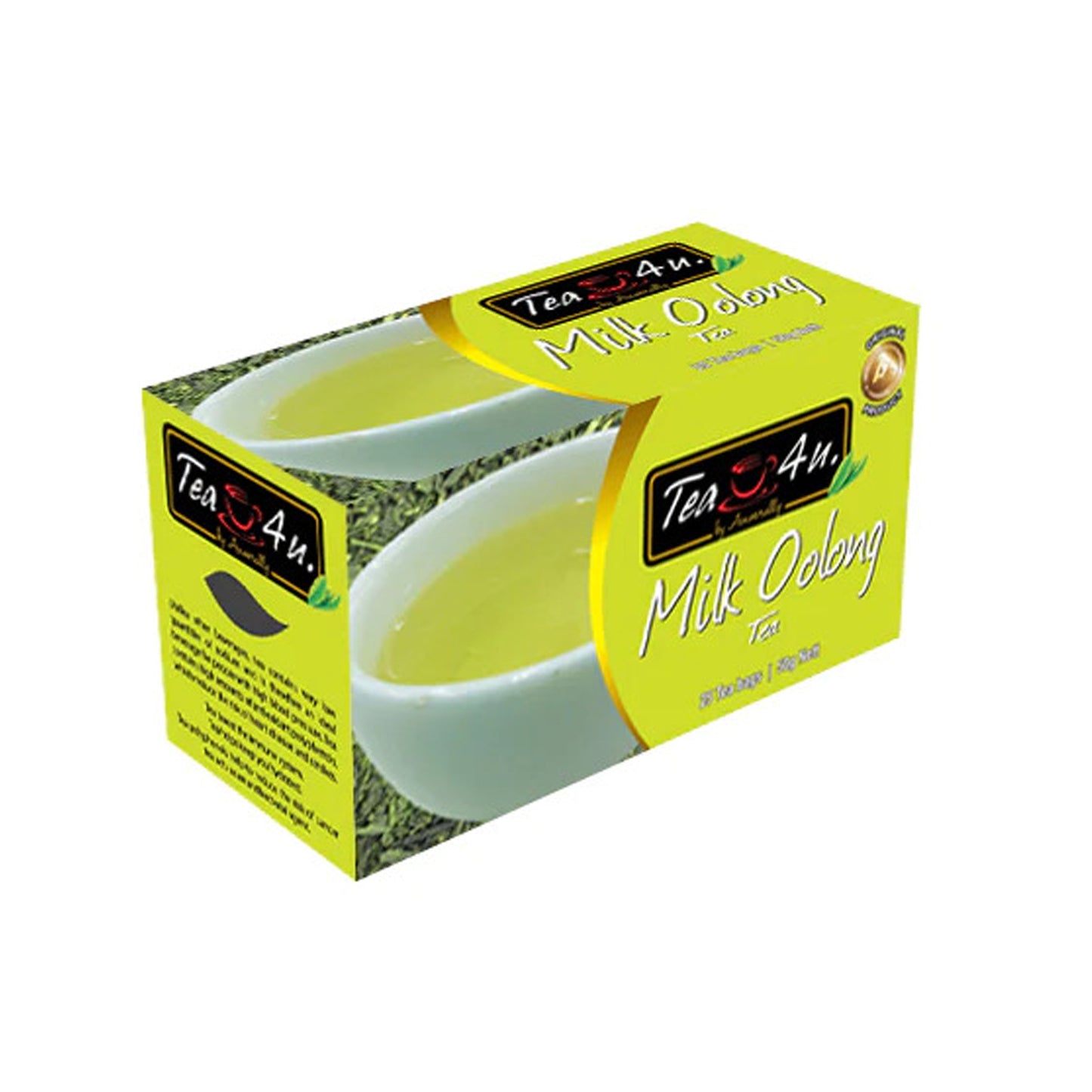 Té verde Tea4U Milk Oolong (50 g) 25 bolsitas de té