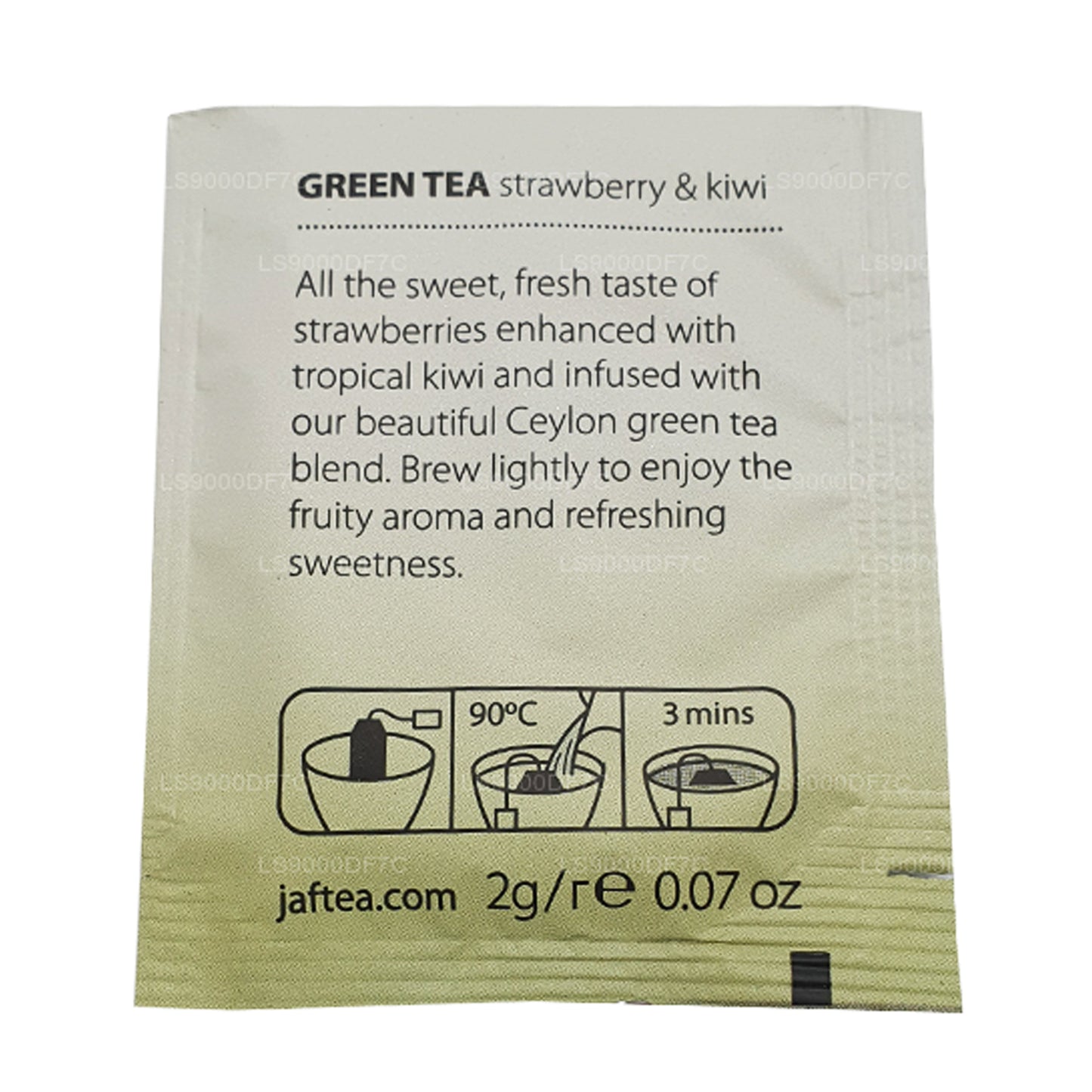 Tés e infusiones puros de Jaf Tea (145 g) 80 bolsitas de té