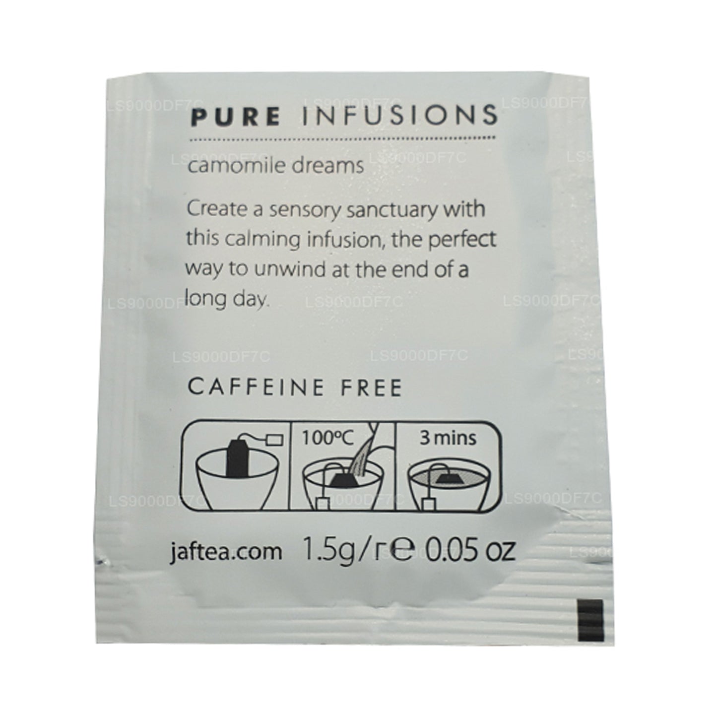 Tés e infusiones puros de Jaf Tea (145 g) 80 bolsitas de té