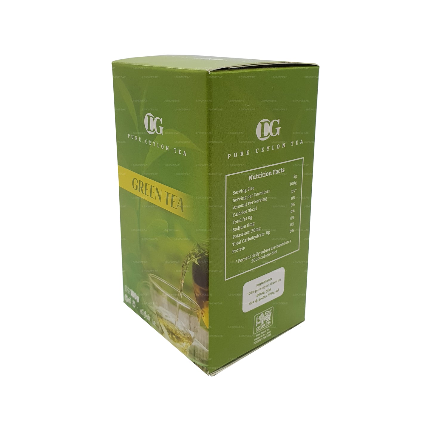 Té verde DG Labookellie (100 g)