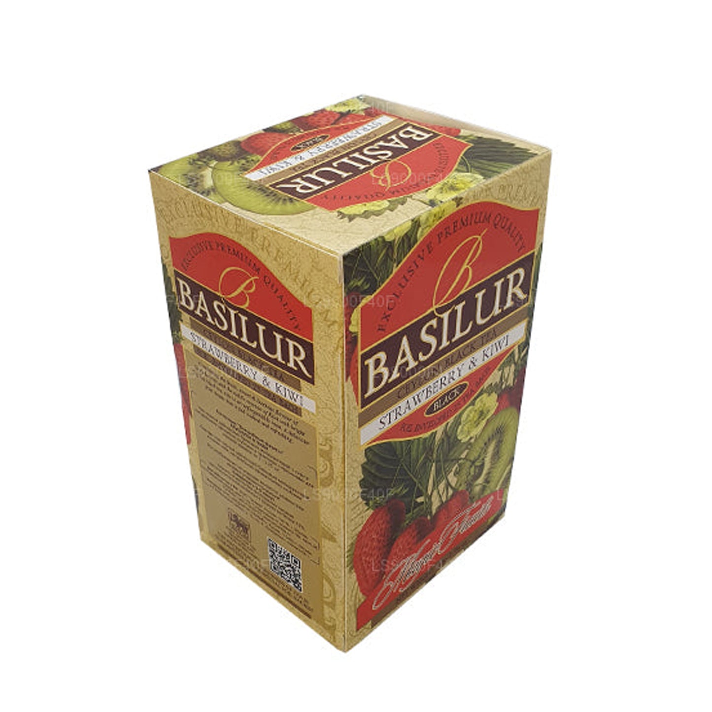 20 bolsitas de té Basilur de fresa y kiwi (50 g)