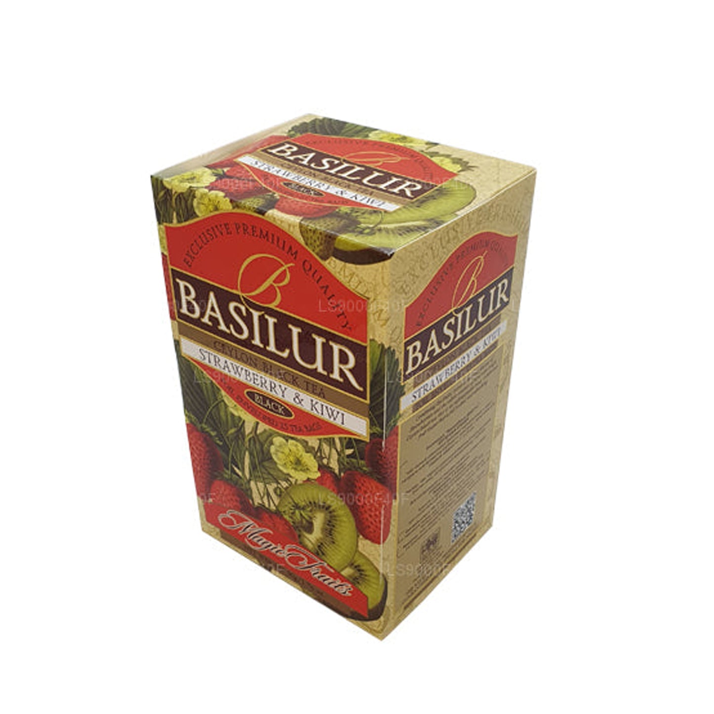 20 bolsitas de té Basilur de fresa y kiwi (50 g)