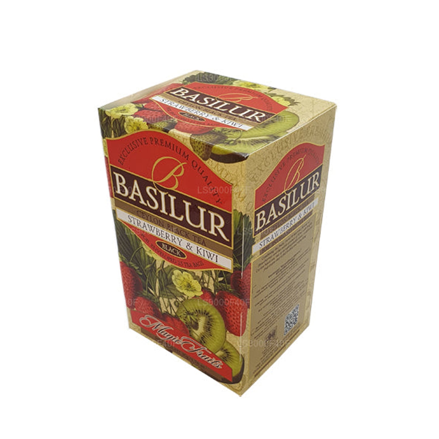 20 bolsitas de té Basilur de fresa y kiwi (50 g)