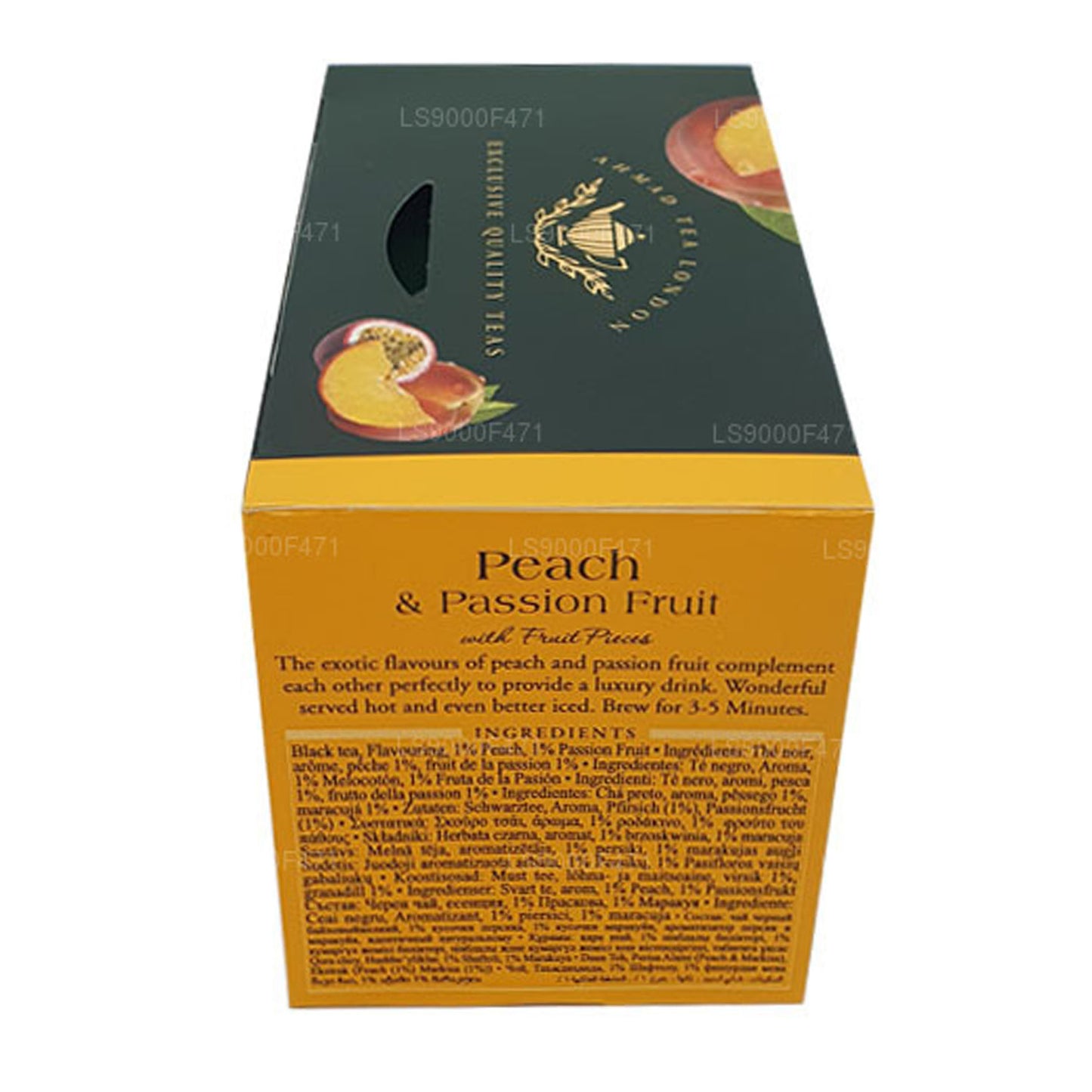 20 bolsitas de té Ahmad Tea Peach and Passion (40 g)