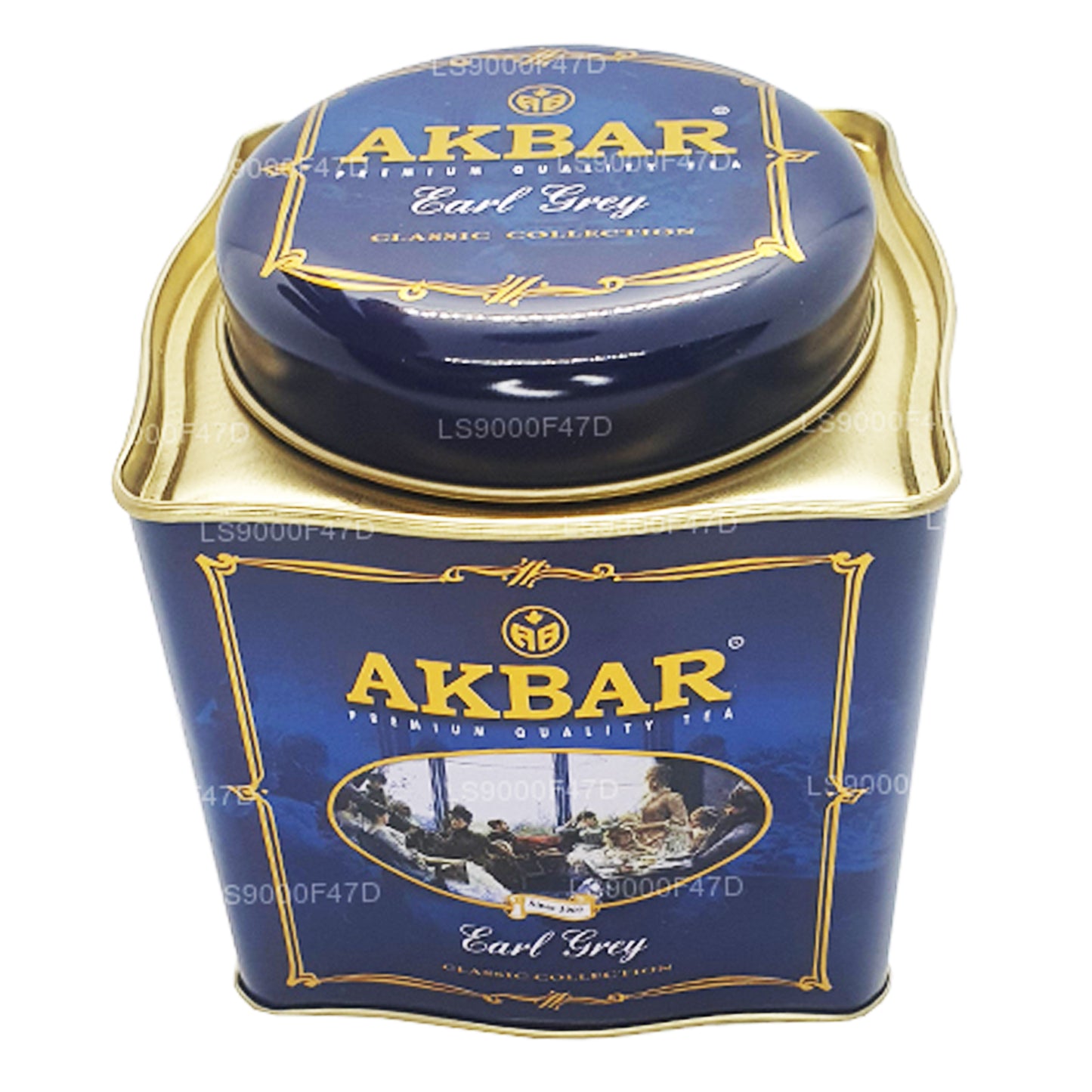 Té Akbar Classic Earl Grey Leaf (250 g) en lata