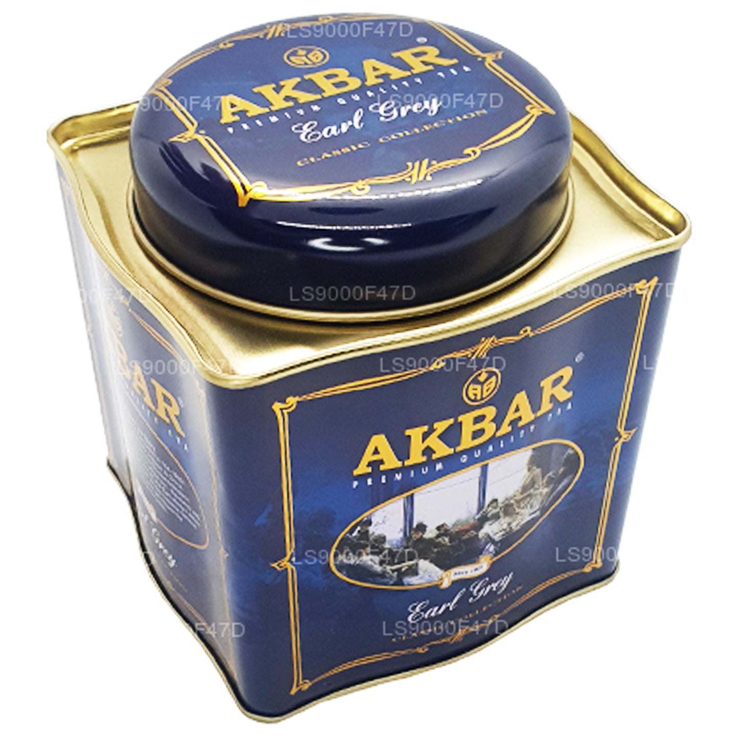 Té Akbar Classic Earl Grey Leaf (250 g) en lata