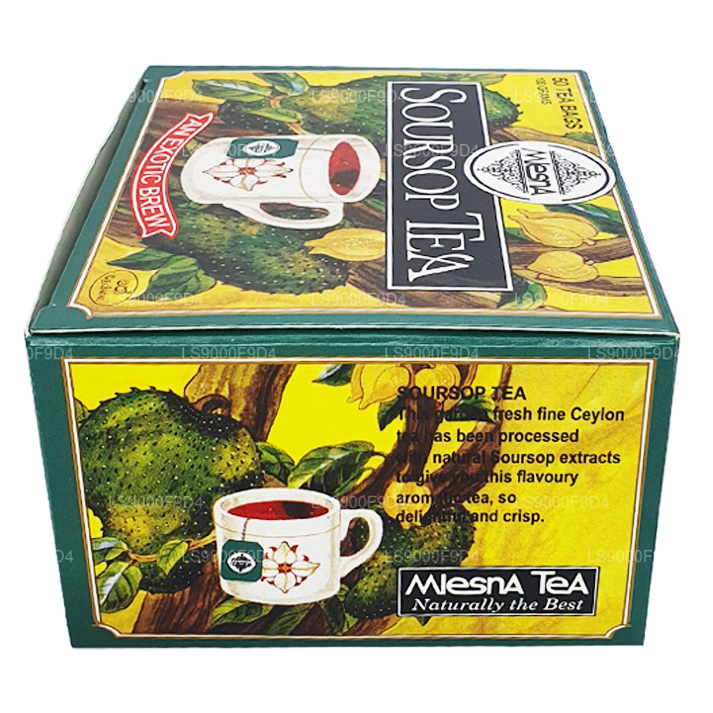 Té de guanábana Mlesna «Una cerveza exótica», 50 bolsitas de té (100 g)
