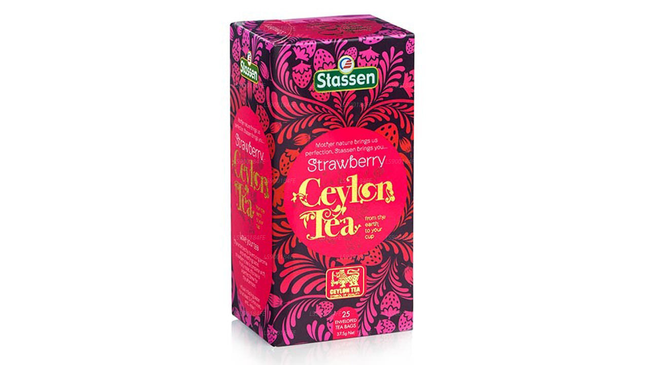 Té de fresa Stassen (37,5 g) 25 bolsitas de té