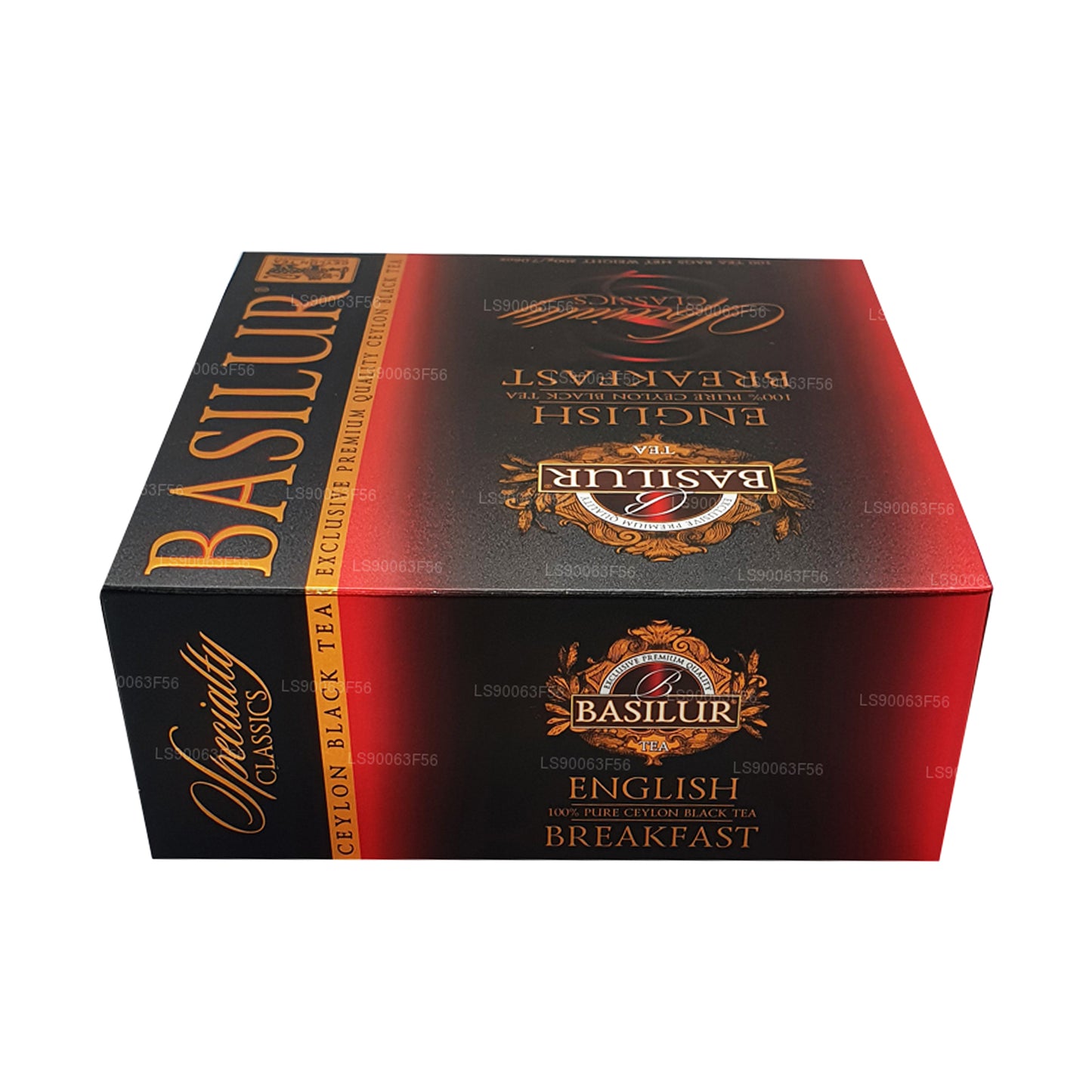 Té negro puro de Ceilán Basilur English Breakfast (200 g) 100 bolsitas