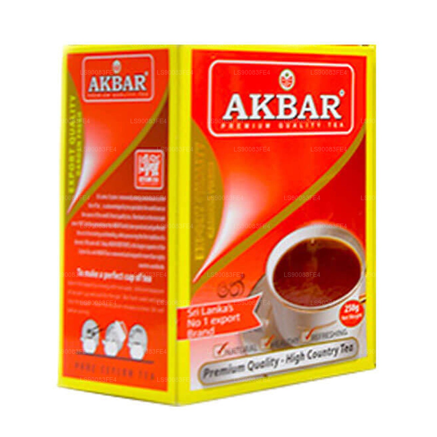 Té negro Akbar de primera calidad (250 g)