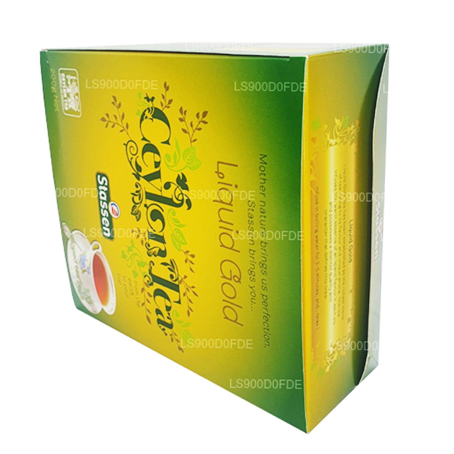 Té Stassen Liquid Gold (200 g) 100 bolsitas de té
