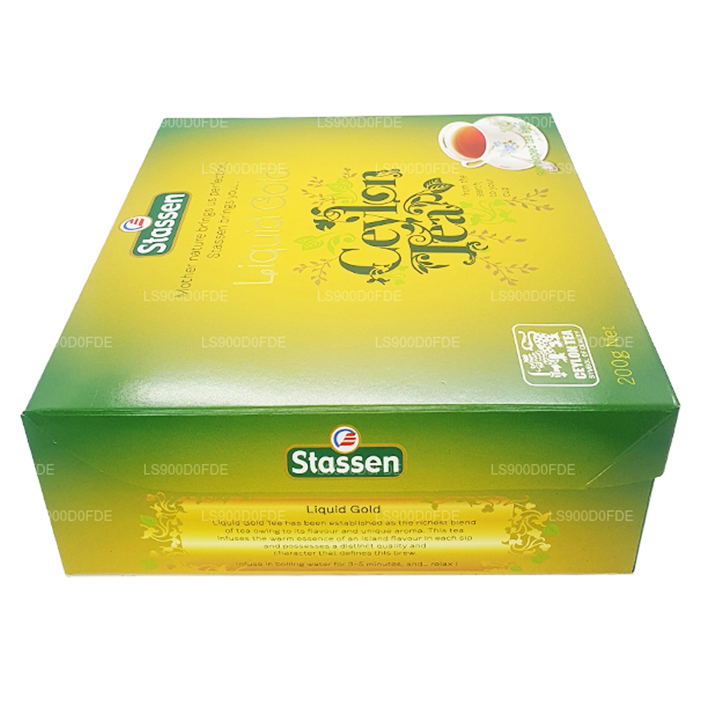 Té Stassen Liquid Gold (200 g) 100 bolsitas de té