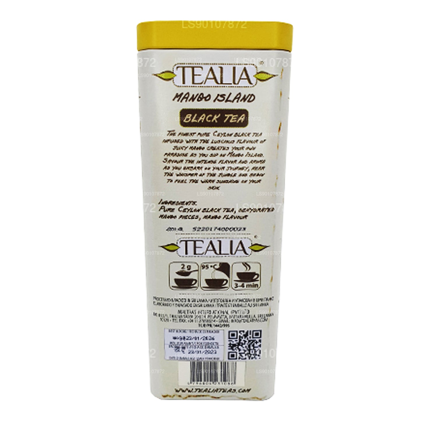 Hoja suelta Tealia Mango Island (100 g)