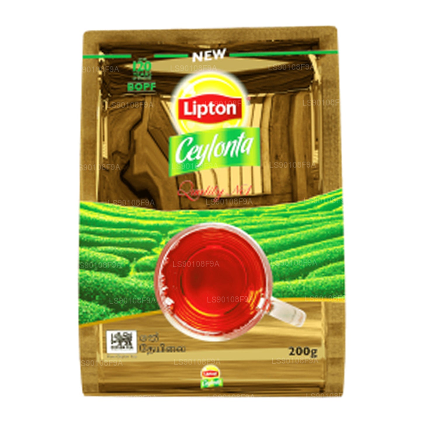 Bolsa de té negro Lipton Ceylonta (200 g)