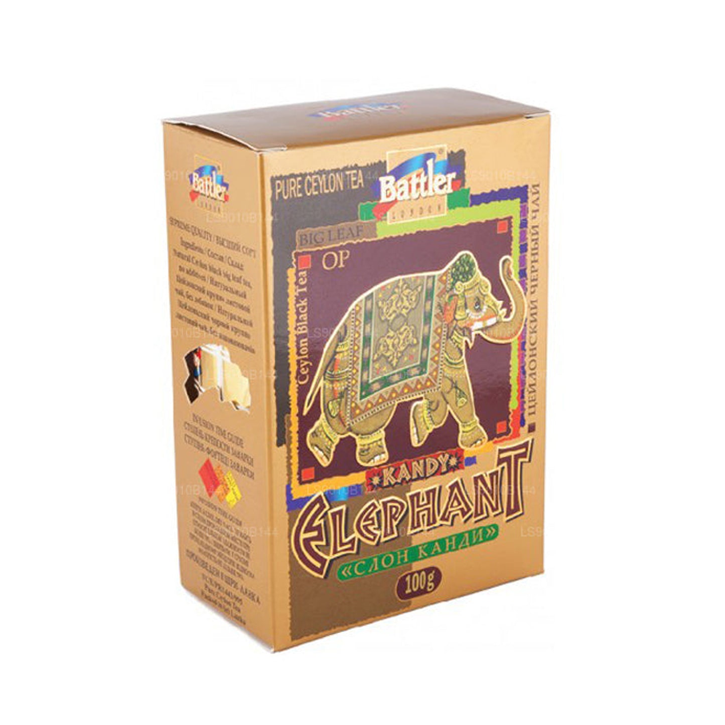 Té de hojas sueltas Battler Kandy Elephant (100 g)