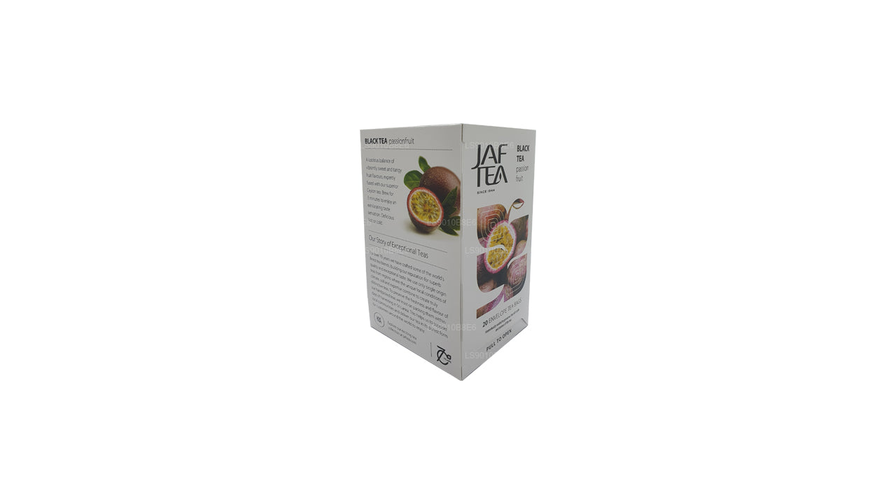 Bolsitas de té Jaf Tea Pure Fruits Collection para té negro, maracuyá, 30 g
