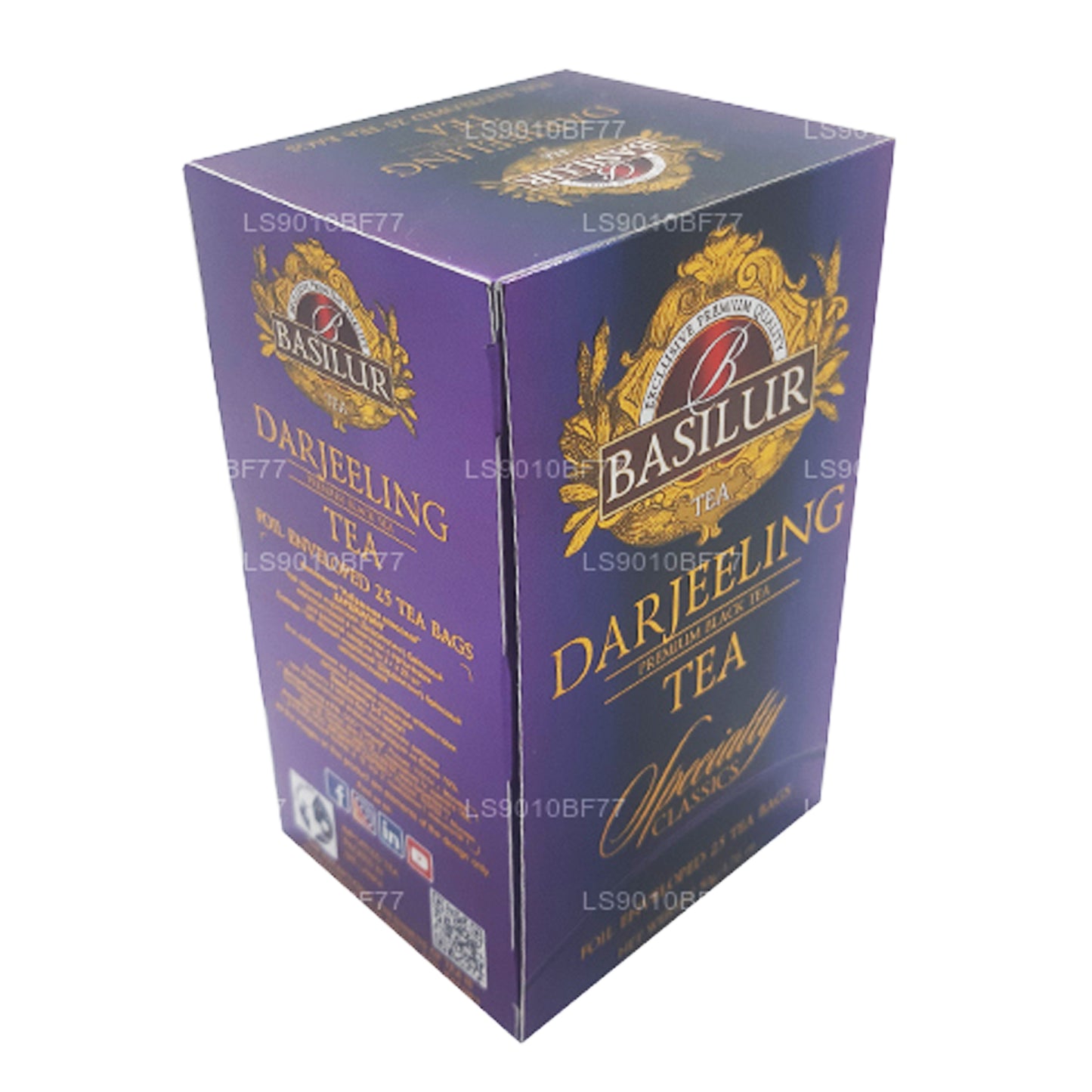 Té Darjeeling Basilur Specialty Classics (40 g) 20 bolsitas