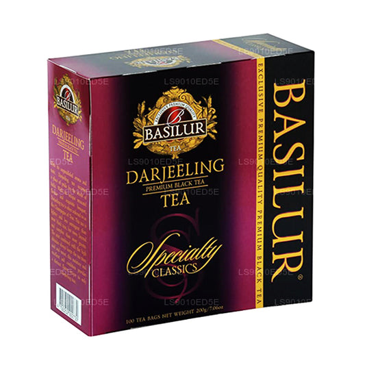 Colección Basilur «Darjeeling» Specialty Classics (200 g) 100 bolsitas de té