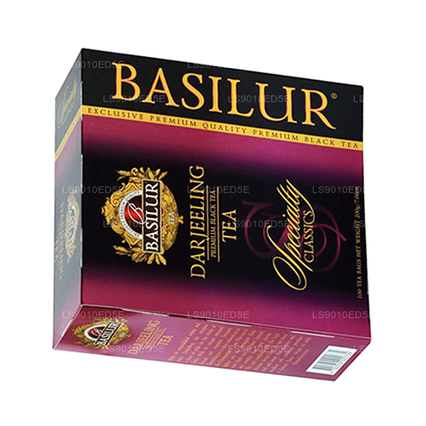 Colección Basilur «Darjeeling» Specialty Classics (200 g) 100 bolsitas de té