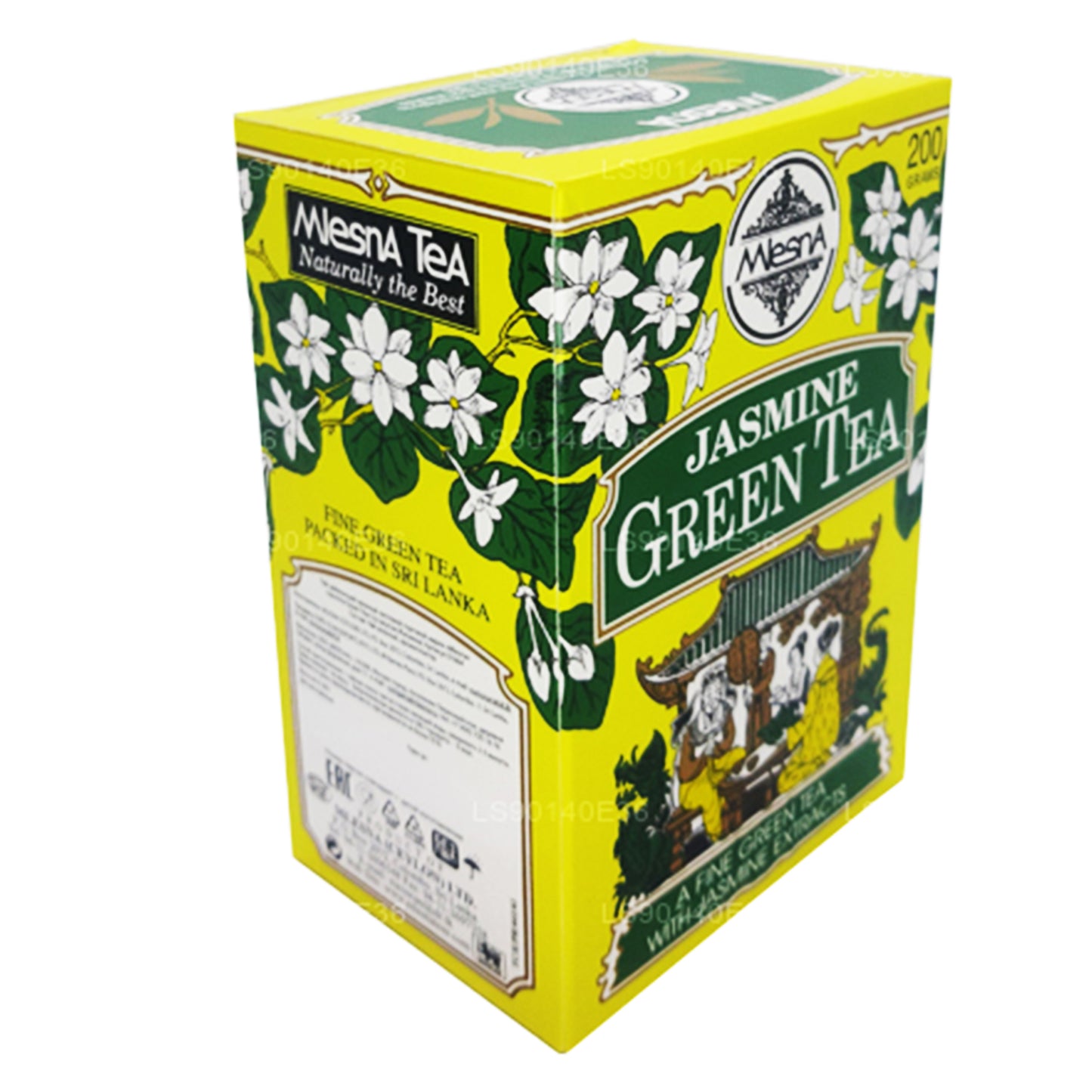 Té verde suelto con sabor a jazmín Mlesna (200 g)