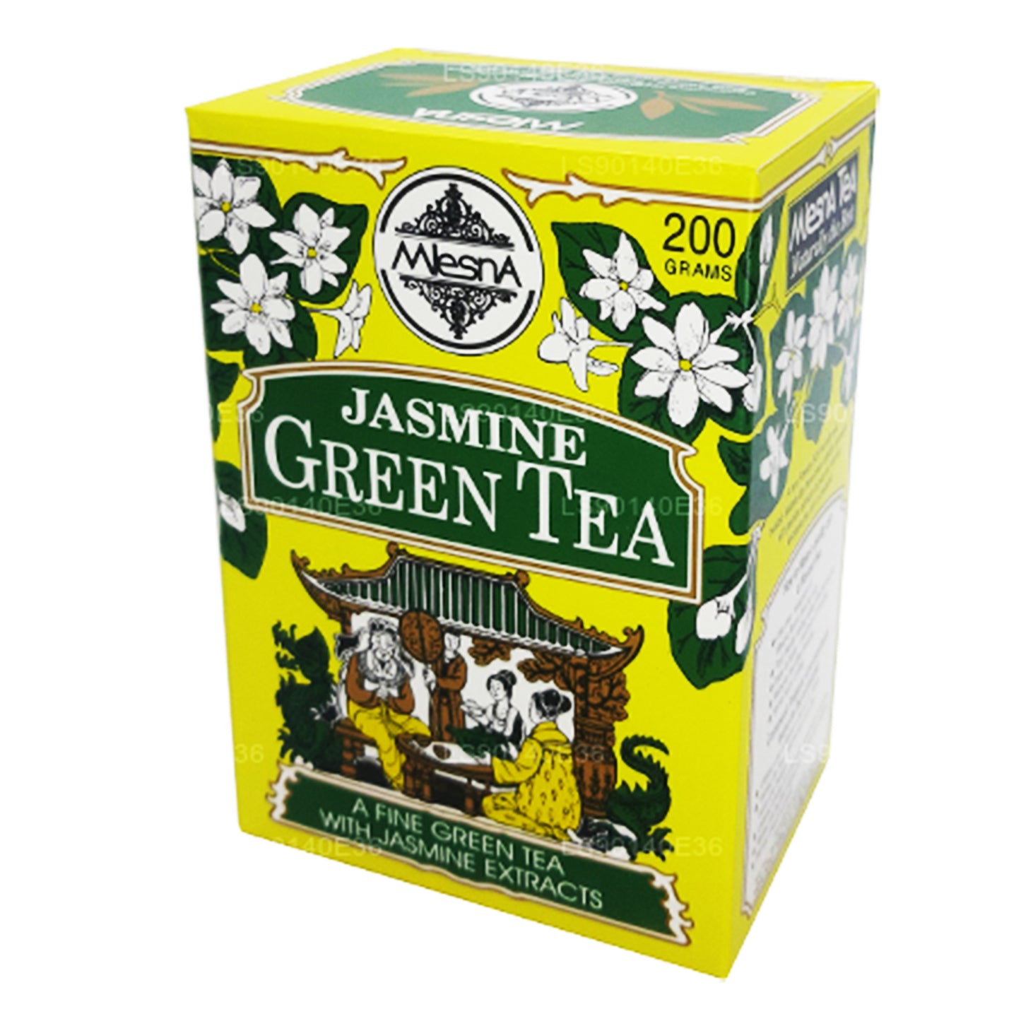 Té verde suelto con sabor a jazmín Mlesna (200 g)