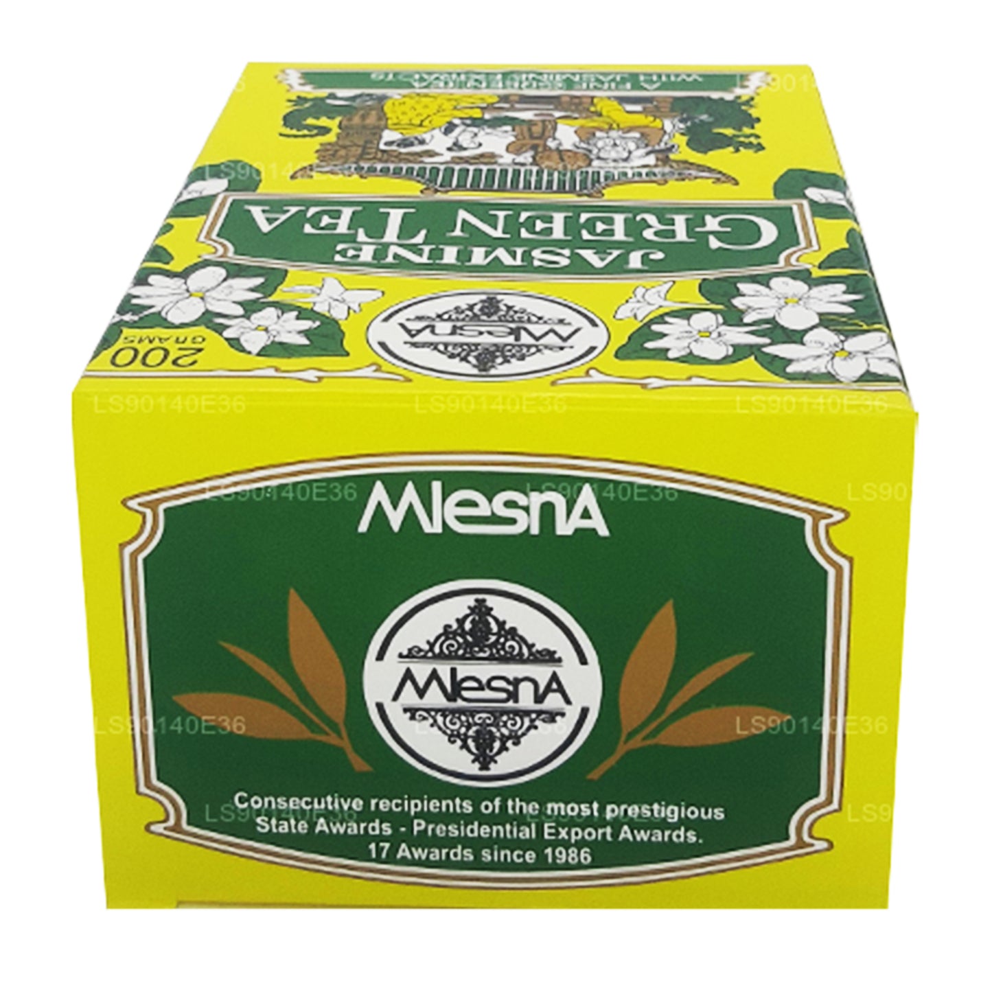 Té verde suelto con sabor a jazmín Mlesna (200 g)