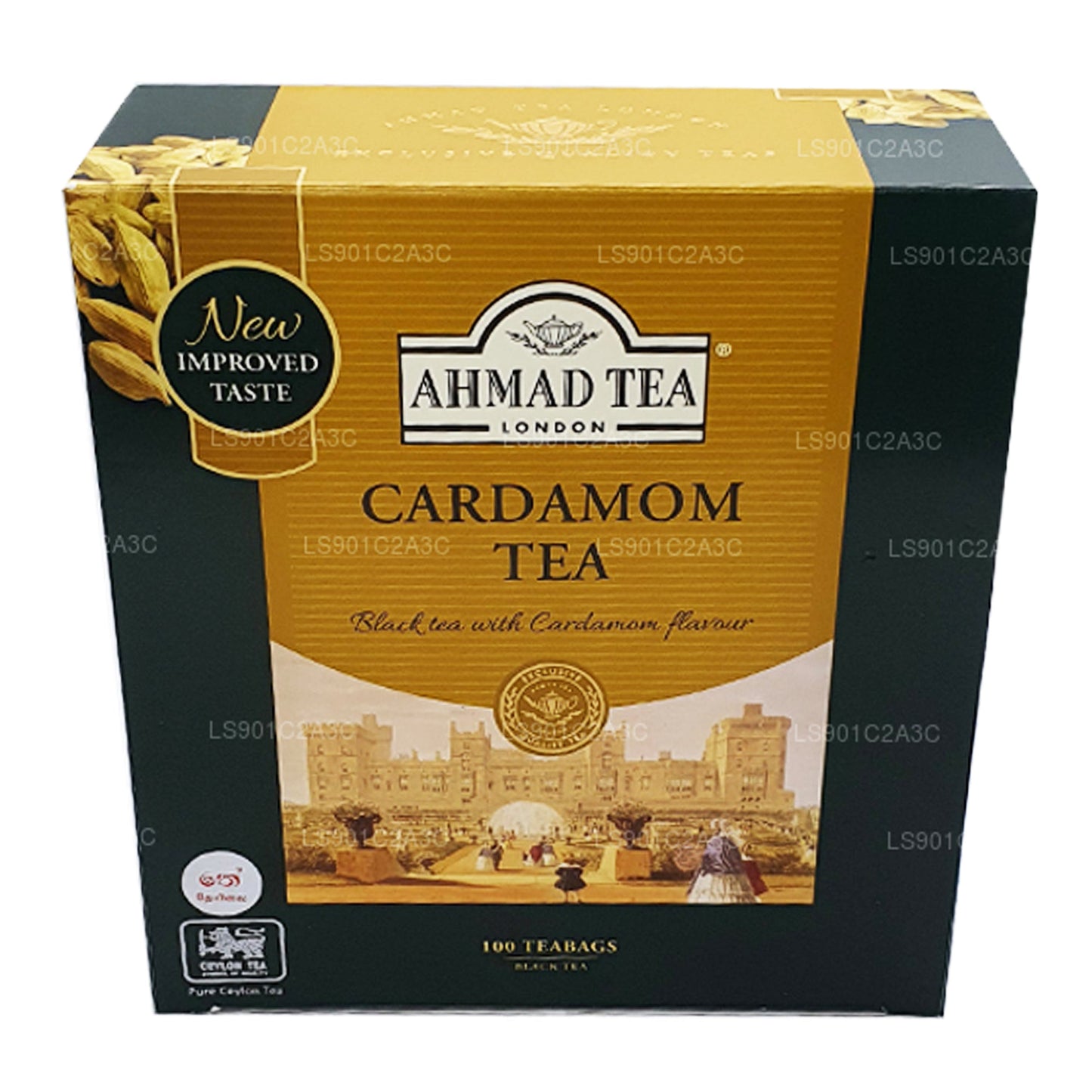 Té de cardamomo Ahmad Tea (50 g), 25 bolsitas de té