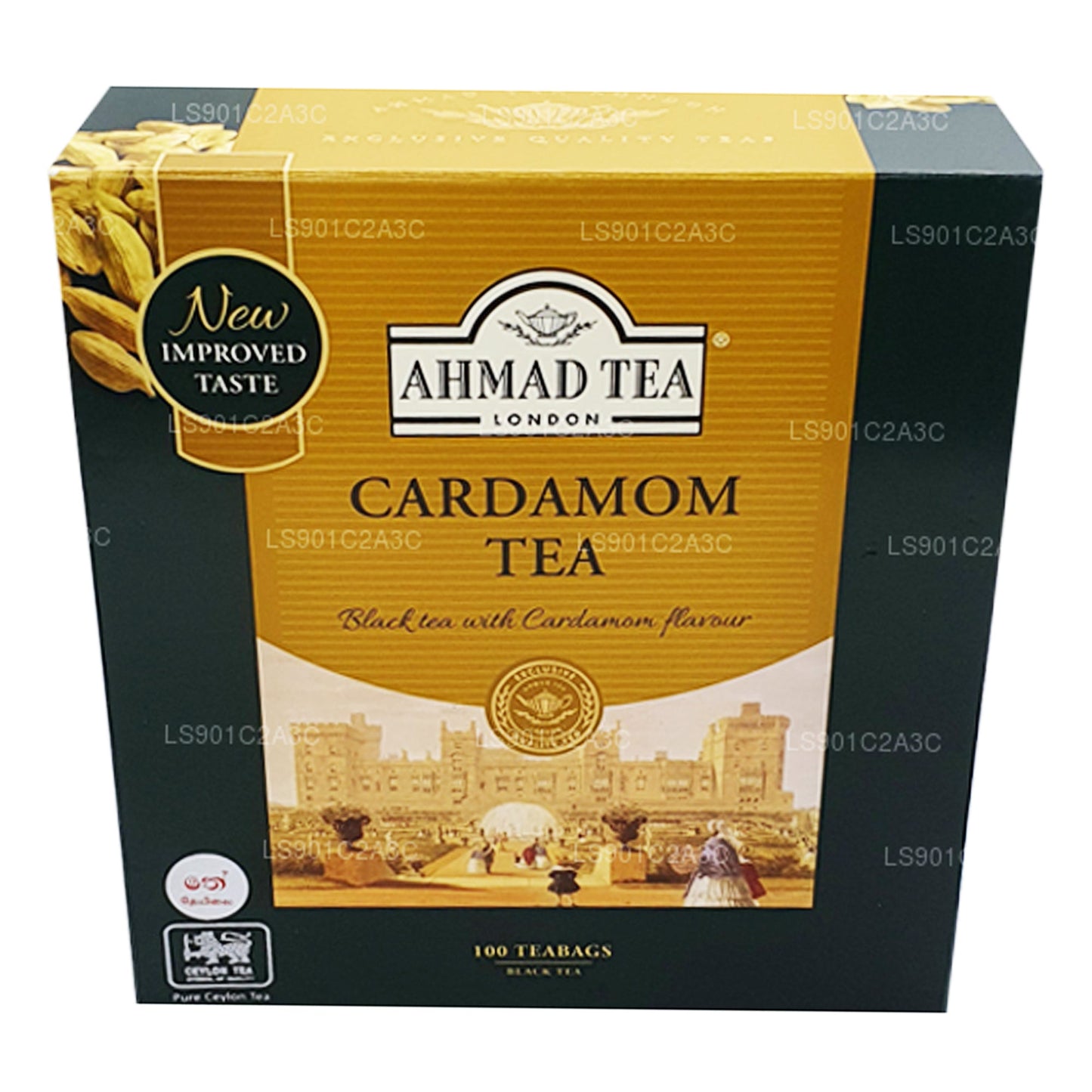 Té de cardamomo Ahmad Tea (50 g), 25 bolsitas de té