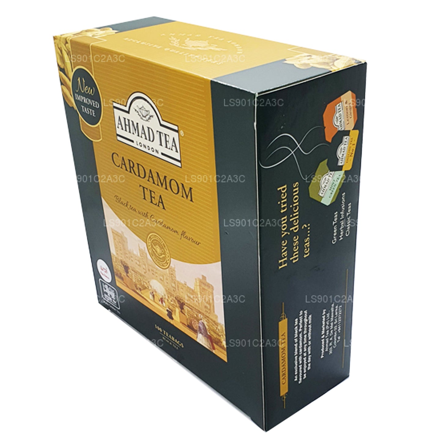 Té de cardamomo Ahmad Tea (50 g), 25 bolsitas de té