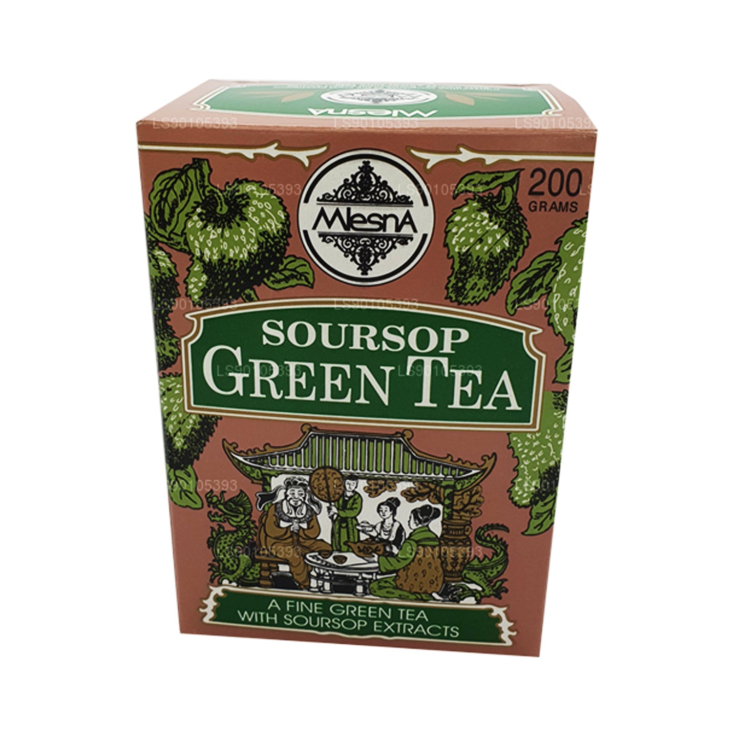 Té verde de guanábana Mlesna (200 g)