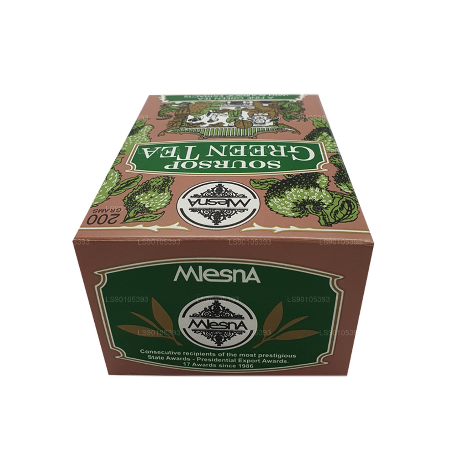 Té verde de guanábana Mlesna (200 g)