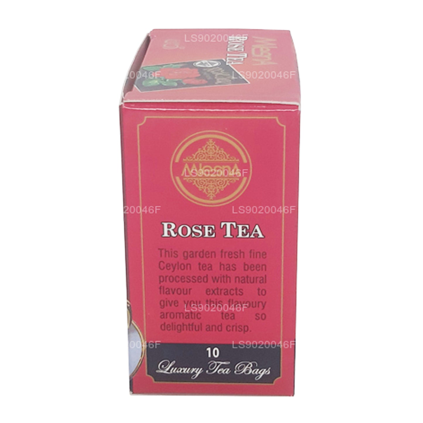 Té de rosas Mlesna (20 g), 10 bolsas de té de lujo