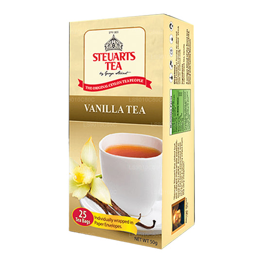 Té de vainilla George Steuart (50 g) 25 bolsitas de té